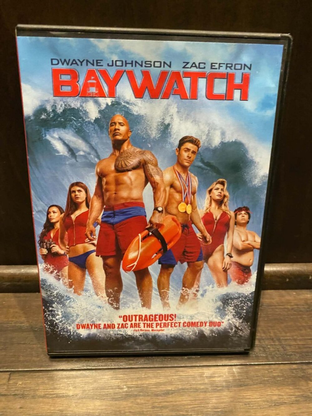 Baywatch DVD Dwayne Johnson Zac Efron Comedy Movie